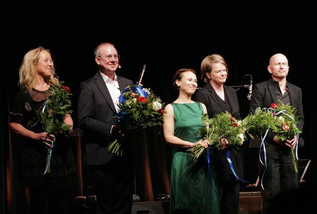 mit Etta Scollo und Joachim Król im TIPI in Berlin